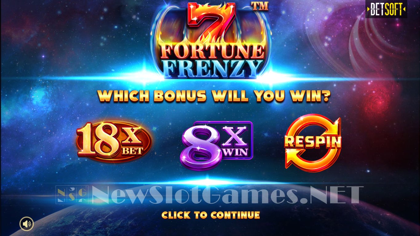 BetSoft 7 Fortune Frenzy Screenshot