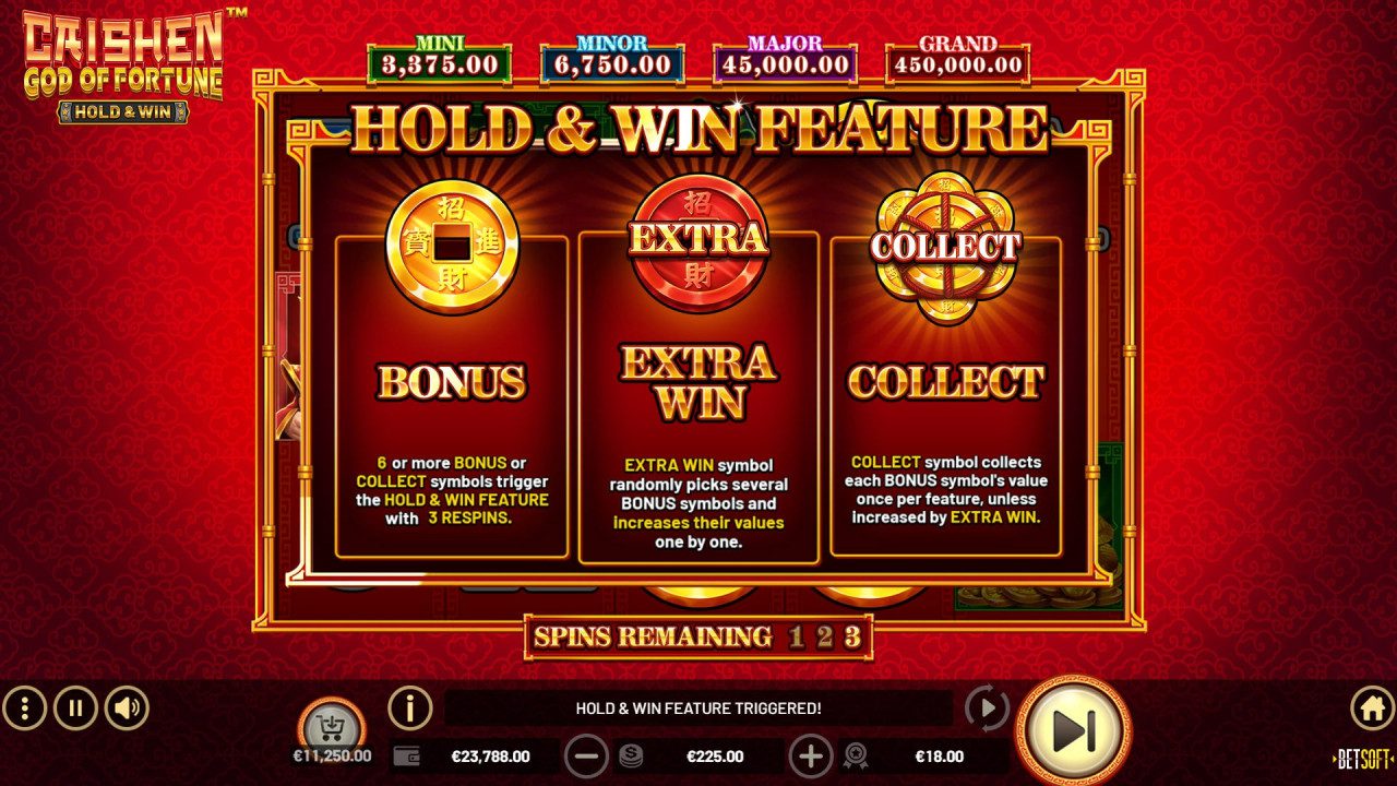 BetSoft Caishen God of Fortune Screenshot