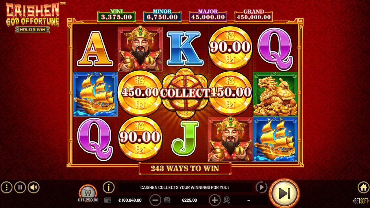 BetSoft Caishen God of Fortune Screenshot