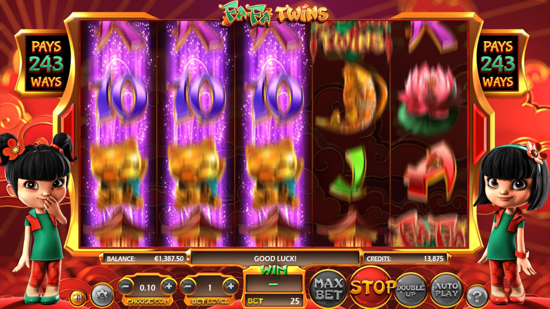 BetSoft Fa-Fa Twins Screenshot