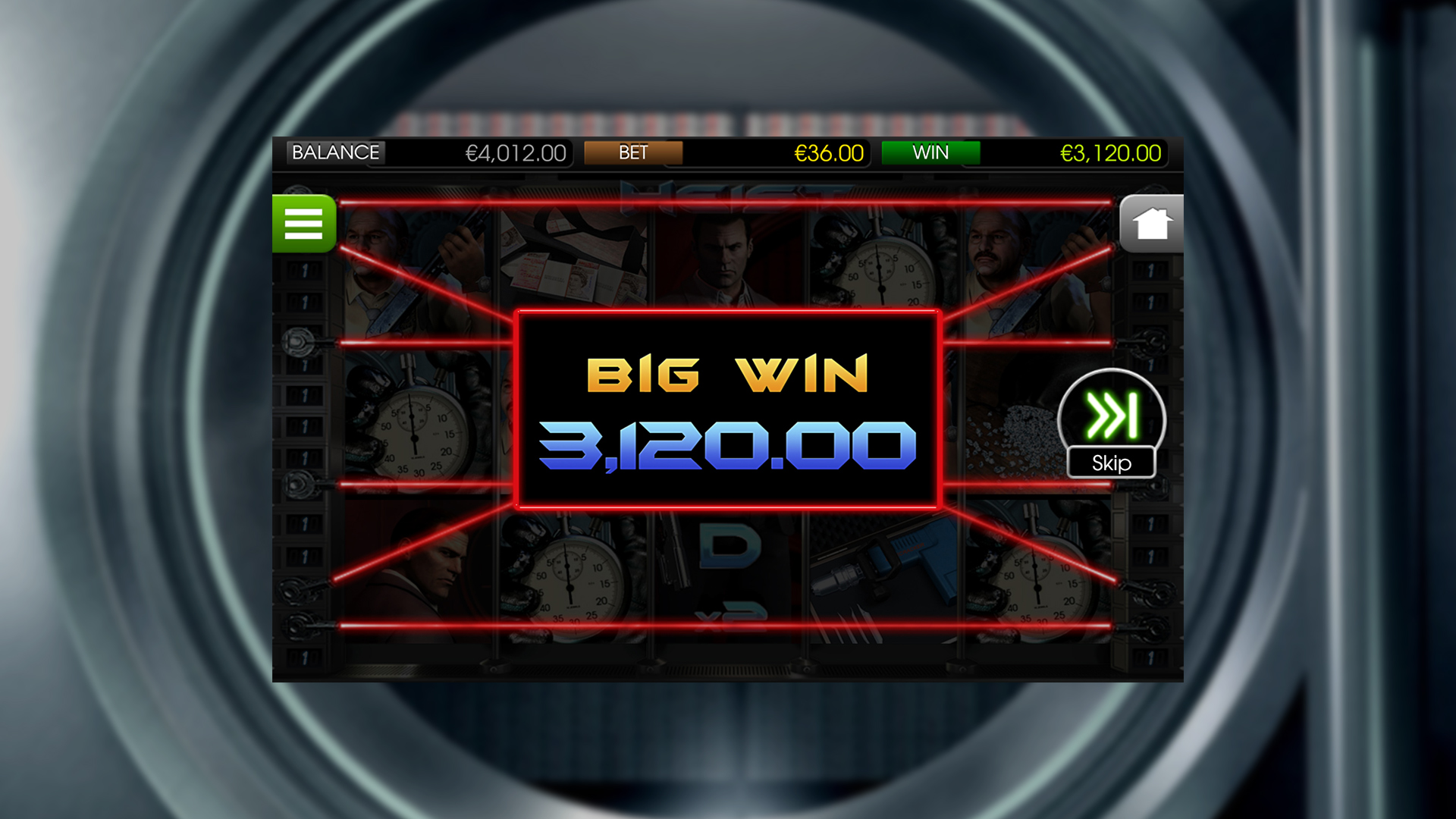 BetSoft Heist Screenshot