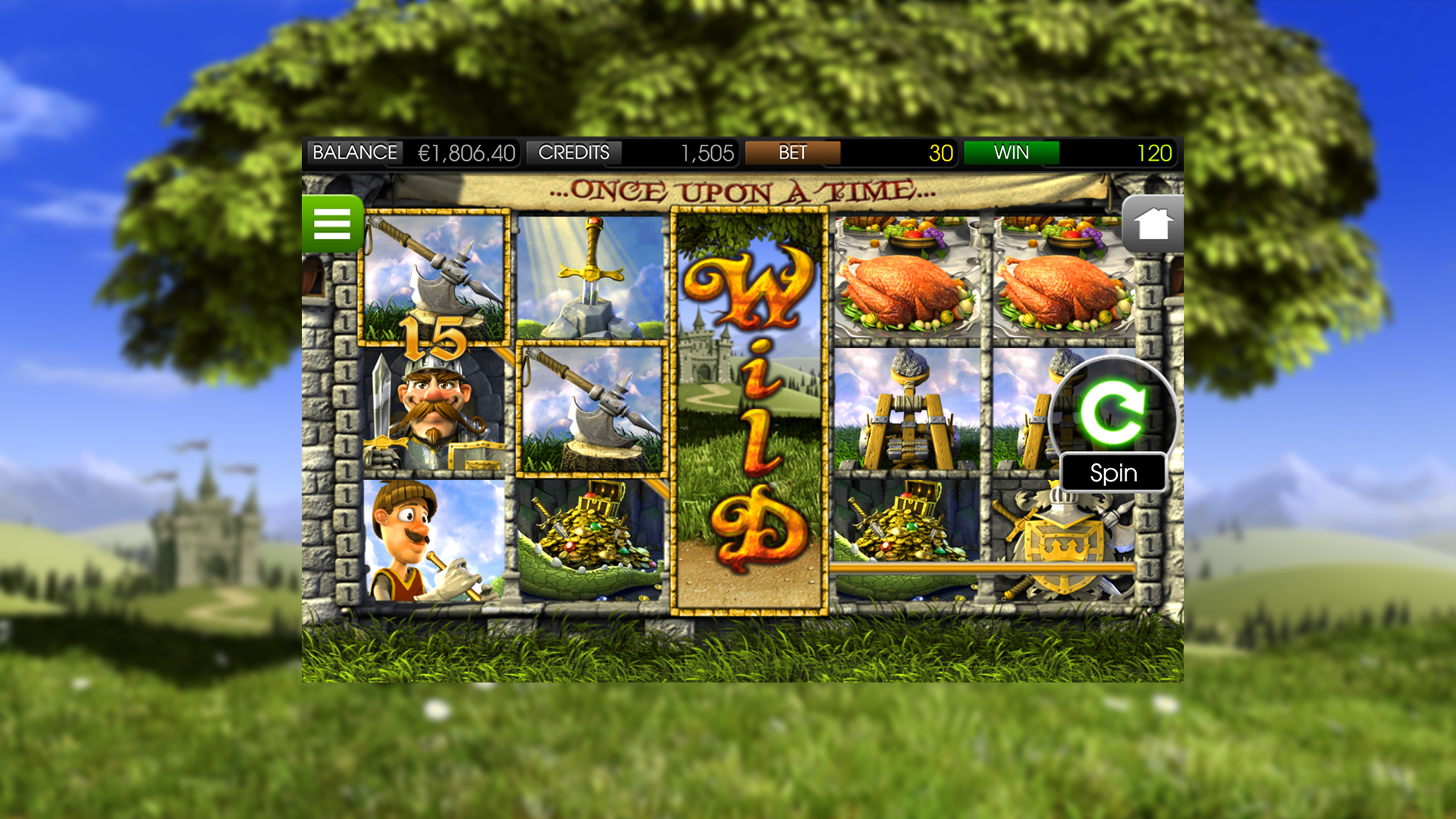 BetSoft Once Upon A Time Screenshot