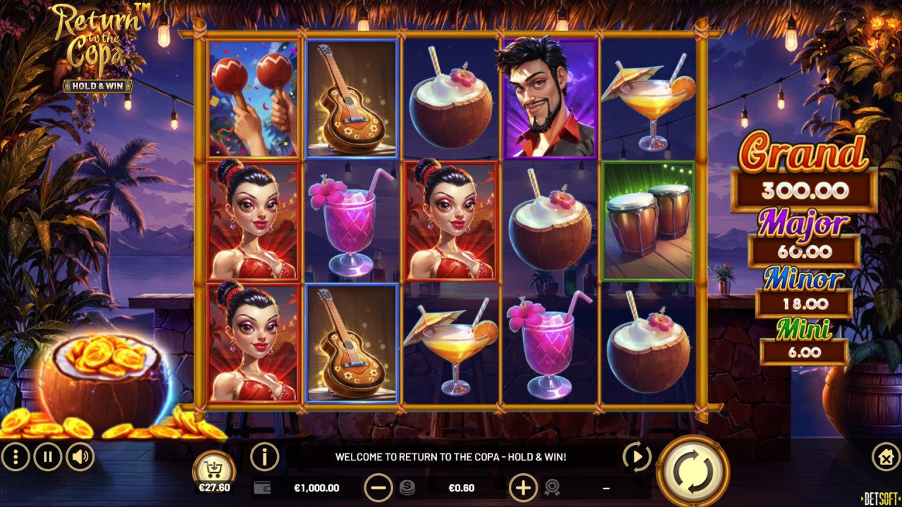 BetSoft Return to the Copa Screenshot