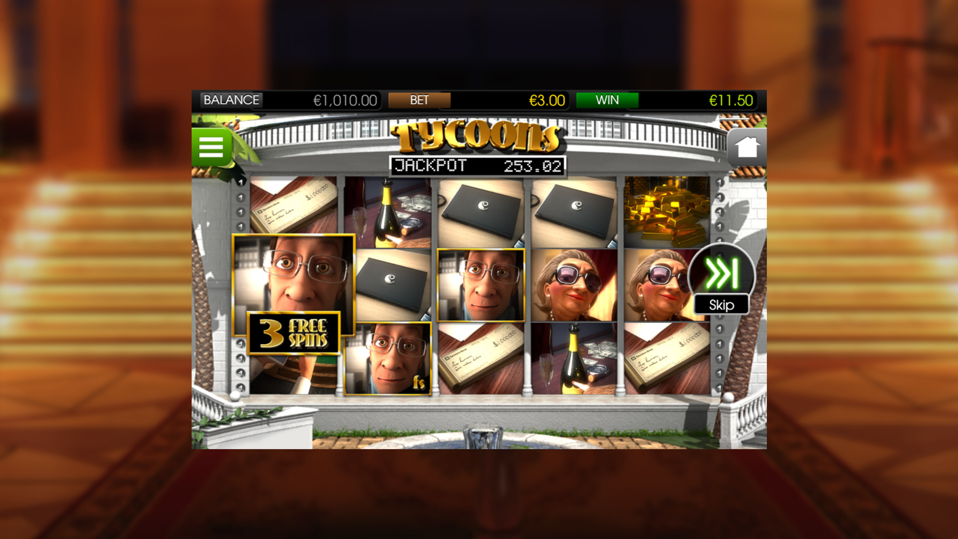 BetSoft Tycoons Screenshot