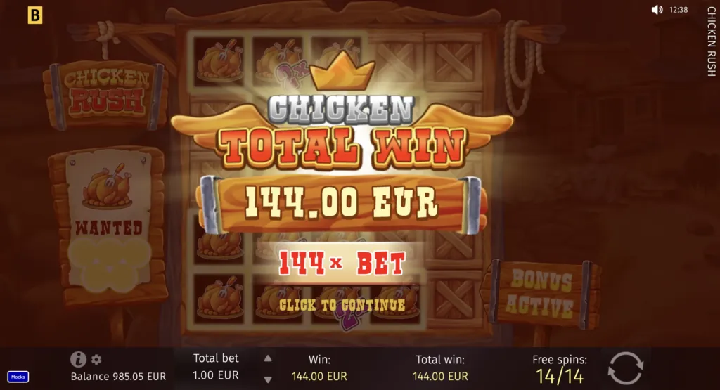 BG Chicken Rush Screenshot