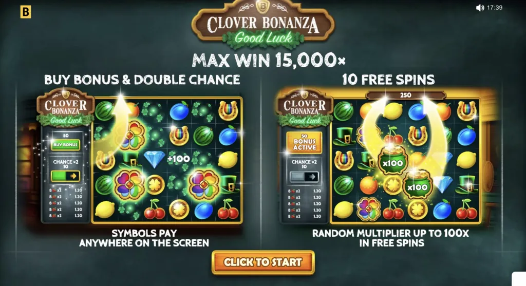 BG Clover Bonanza Screenshot