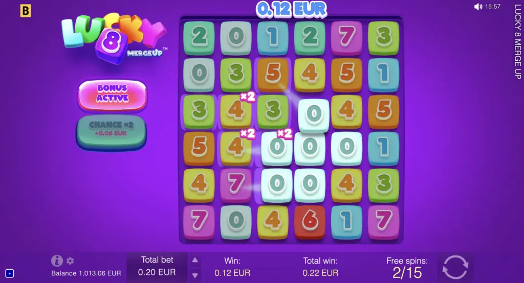 BG Lucky 8 Merge Up Screenshot