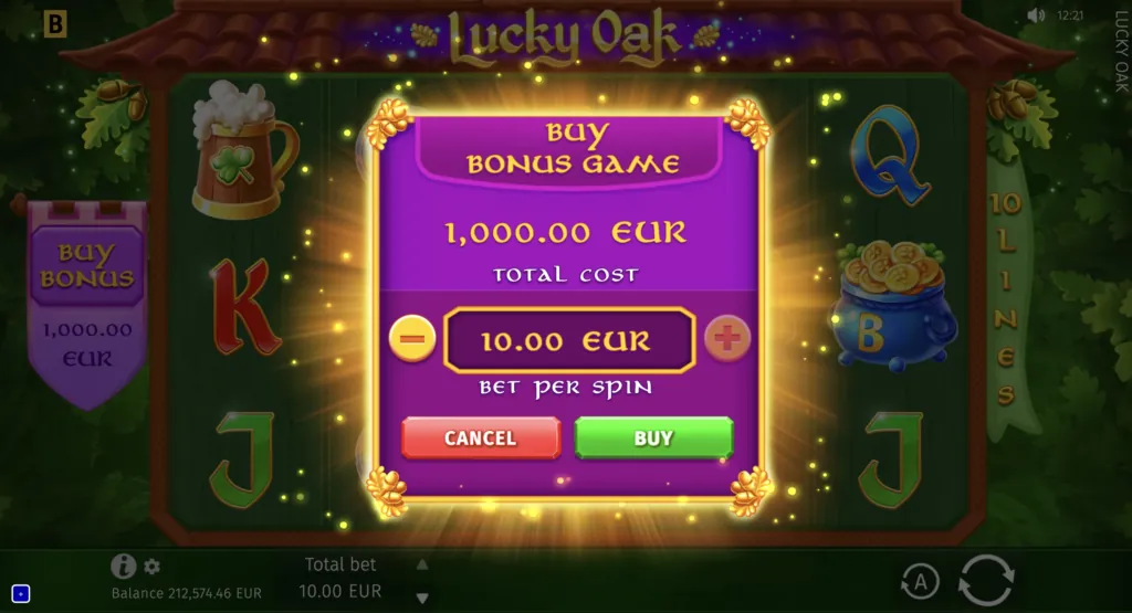 BG Lucky Oak Screenshot