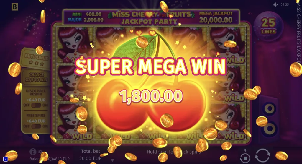 BG Miss Cherry Fruits Screenshot