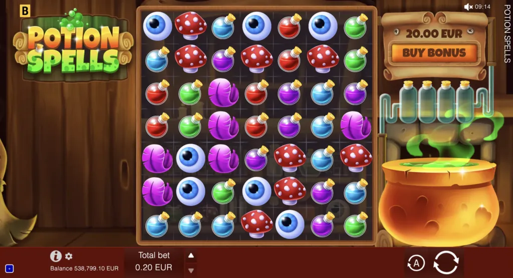 BG Potion Spells Screenshot