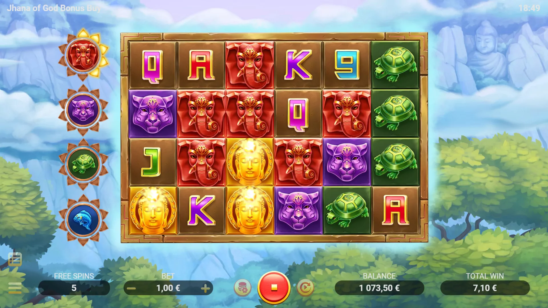 EVO Jhana Of God Bonus Buy Screenshot