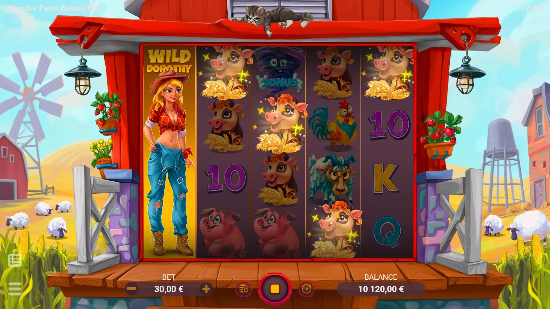 EVO Wonder Farm Bonus Buy Screenshot