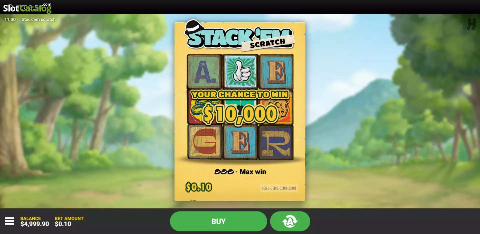 Hack Stack'Em Scratch Screenshot