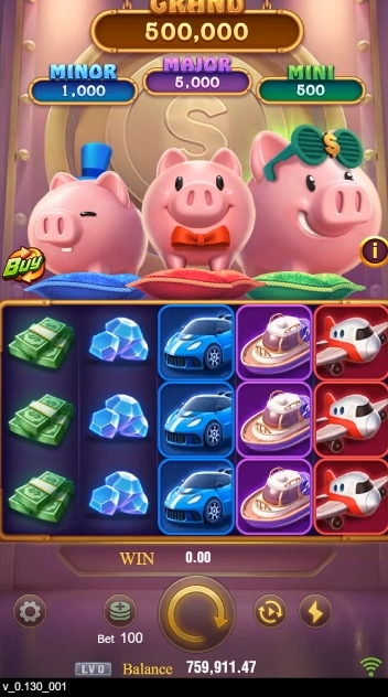3 Lucky Piggy Screenshot