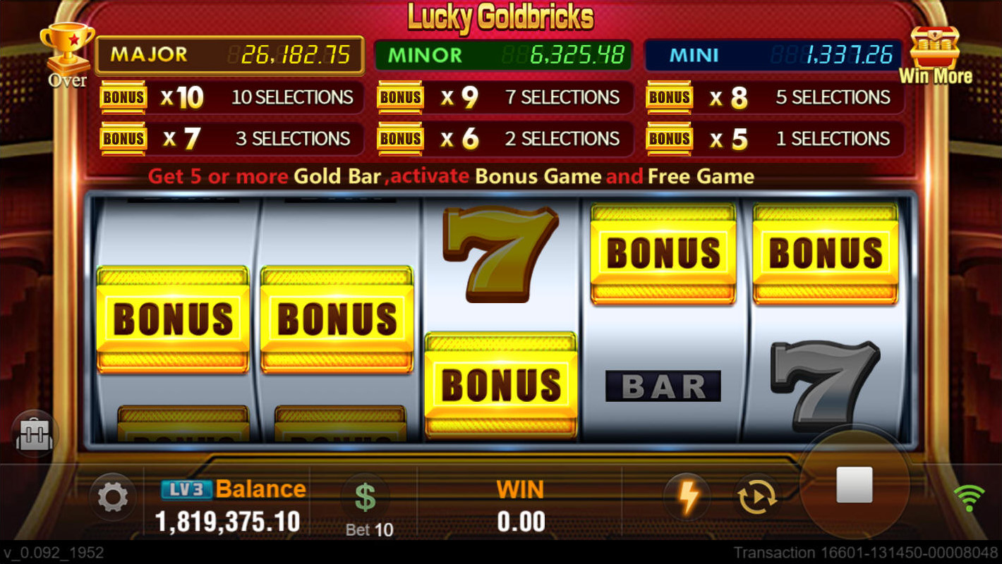 Lucky Goldbricks Screenshot