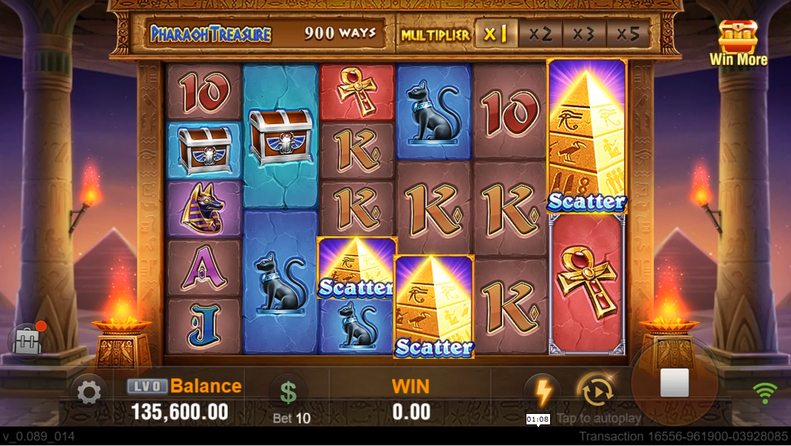 Pharaoh Treasure Screenshot