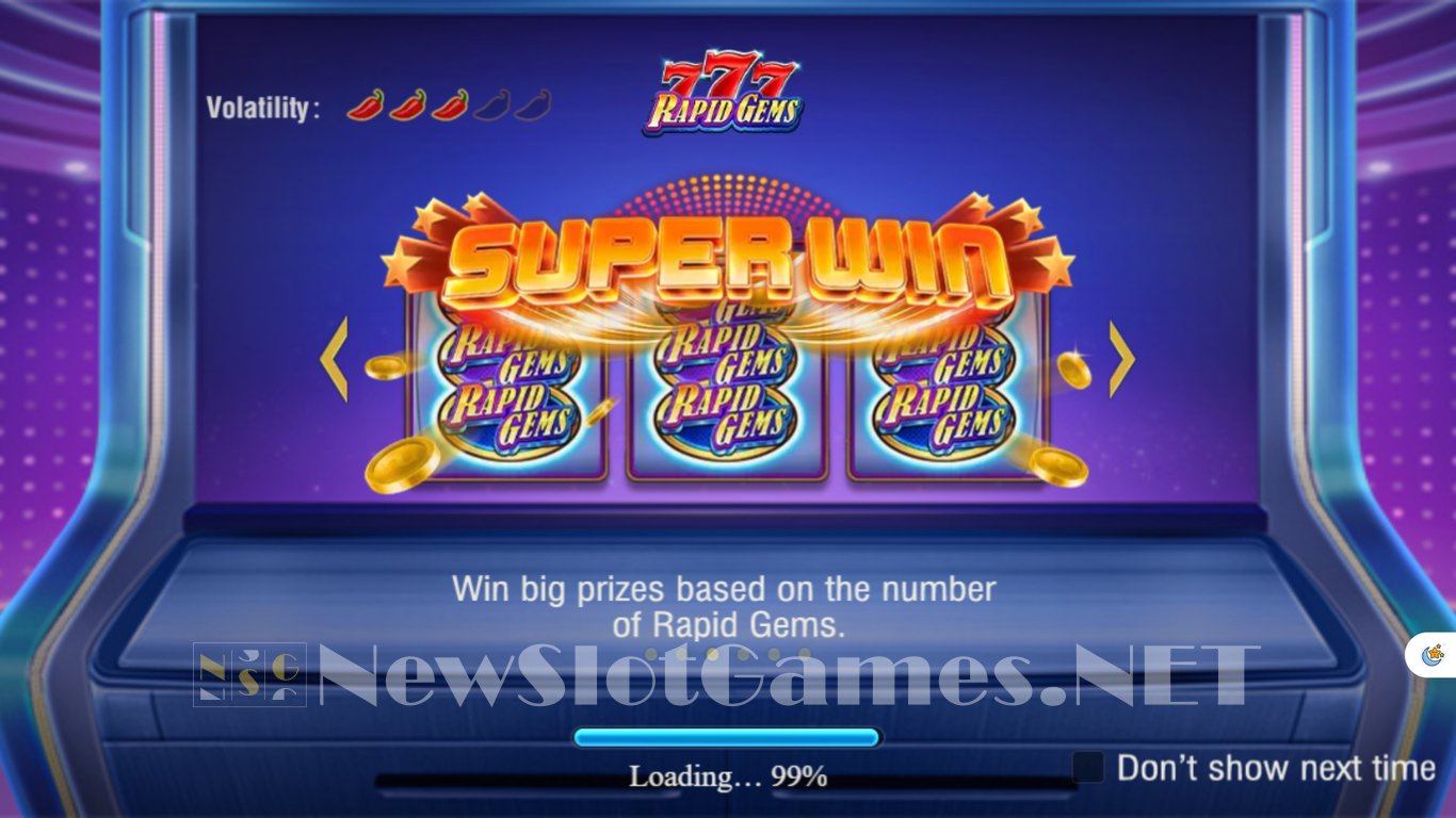 Rapid Gems 777 Screenshot