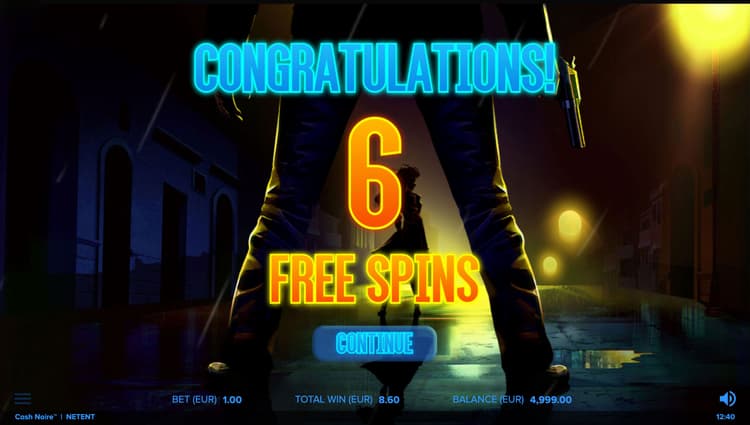 Cash Noire Screenshot