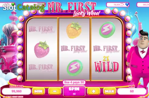 Pop Mr. First Lucky Wheel Screenshot