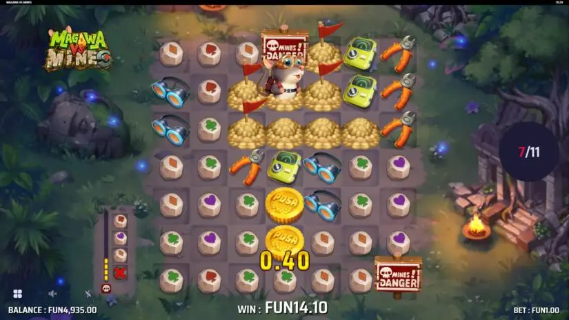 Magawa Vs Mines Screenshot