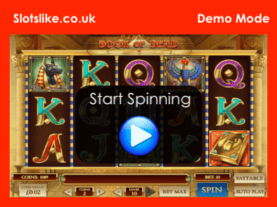 Book of Dead Screenshot